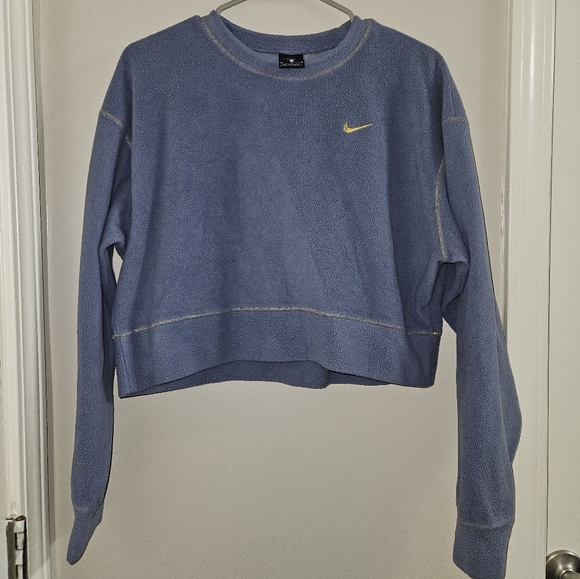 Nike Dri-Fit Active Wear Crop Crew New Sweater - Picture 8 of 9
